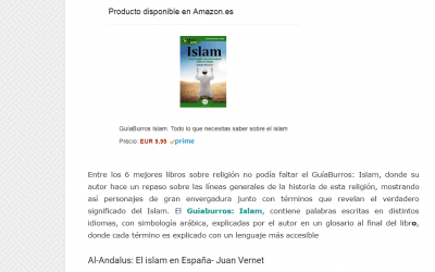 El GuíaBurros: Islam, de Andrés Guijarro, considerado como uno de los mejores libros de religión